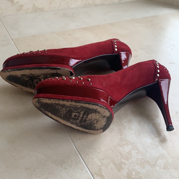 Stuart Weitzman suede pumps, sz 8,5 - Picture 6 of 8